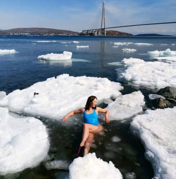 Зимние купальщицы, которым не нужно ждать Крещения