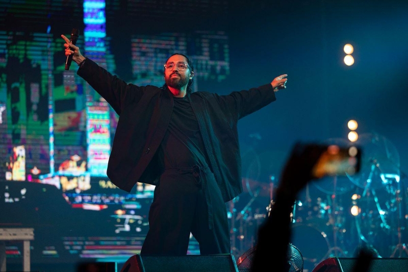 Дима Билан и Кети Топурия на вечеринке в честь 130-летия радио