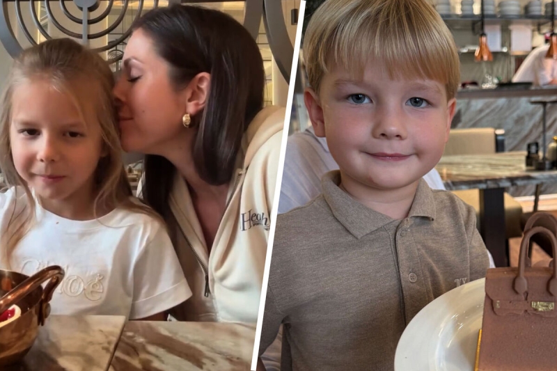 Певица Нюша показала редкие фото с детьми в Дубае