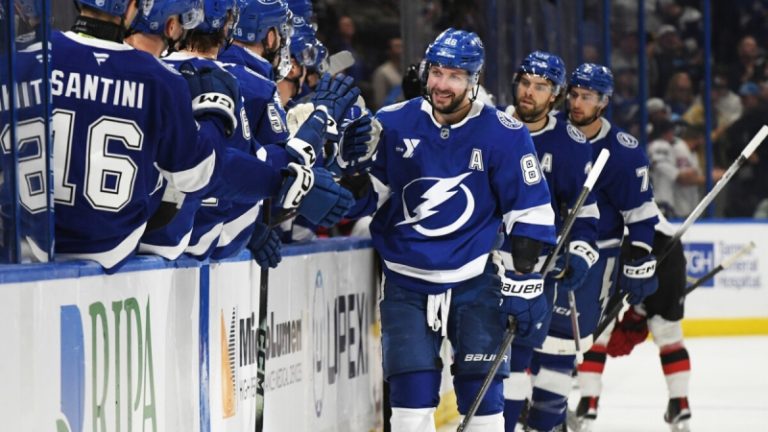 «Тампа» переиграла «Флориду» в матче НХЛ, Кучеров оформил дубль