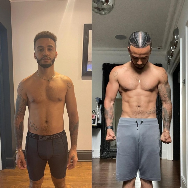 Певец всего за 12 недель сумел привести себя в такую форму, к которой многие стремятся годами