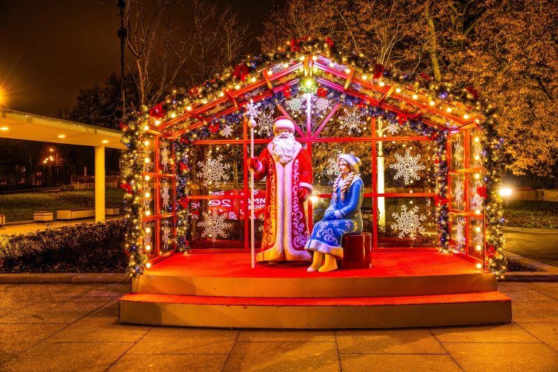 Северное сияние и аллея волшебных фонарей: как в Москве проведут зимние праздники