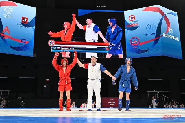 «Кубок основоположников самбо» собрал лучших спортсменов мира в Москве